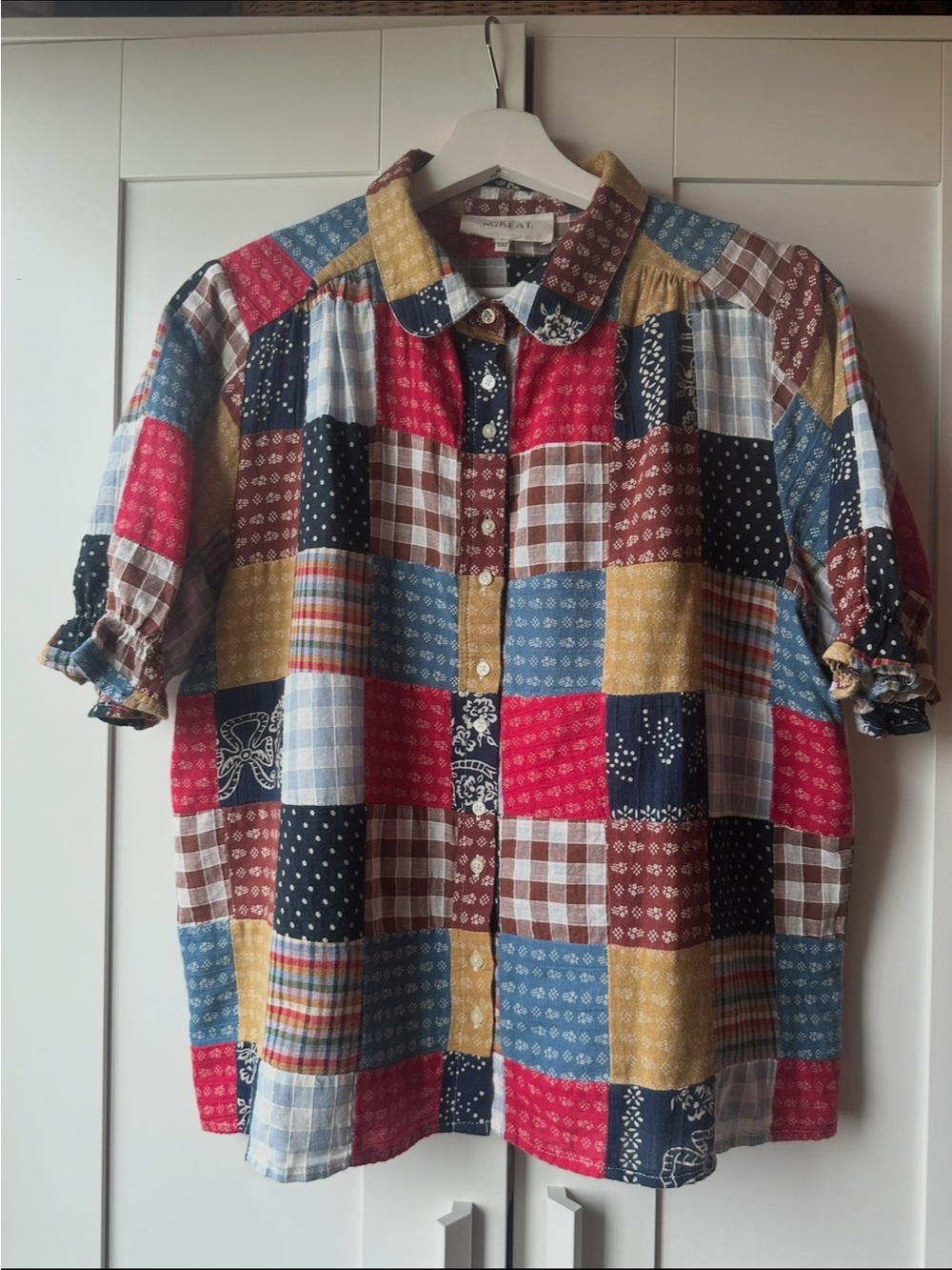 The Great Patchwork Kerchief Top